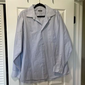 Men’s blue dress shirt
